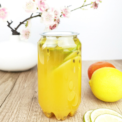350ml Cylindrical Plastic Bottles
