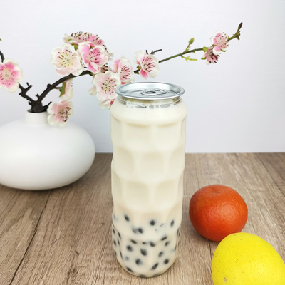 0.5L Plastic Beverage Cans Clear Plastic Bottles With Easy Pull Cover