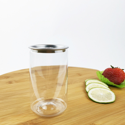 210ml Cereal Beans Nuts Cylindrical Water Bottles With Aluminum Easy Pull Cover