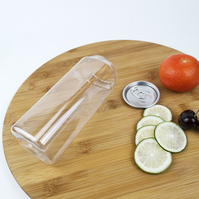 Food Grade PLA Square Plastic Water Bottle Clear Plastic Containers Jars