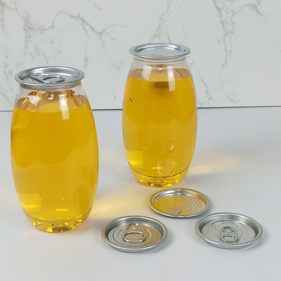 500ml Food Grade PET Plastic Bottle Jars