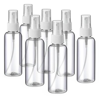 Screen Printing Empty Plastic Spray Bottles with Easy Pull Cover Feature Included