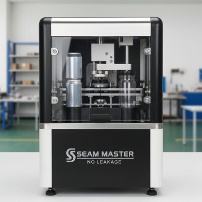 Suitable For Aluminum Cans Automatic Seamer Machine Black and White Seam No Leakage PET Plastic Cans Compatible Durable