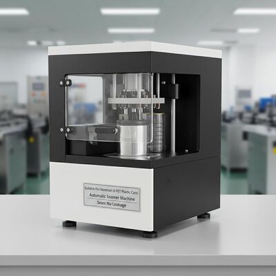 Suitable For Aluminum Cans Automatic Seamer Machine Black and White Seam No Leakage PET Plastic Cans Compatible Durable