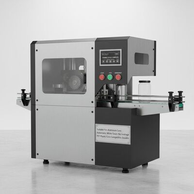 Suitable For Aluminum Cans Automatic Seamer Machine Black and White Seam No Leakage PET Plastic Cans Compatible Durable