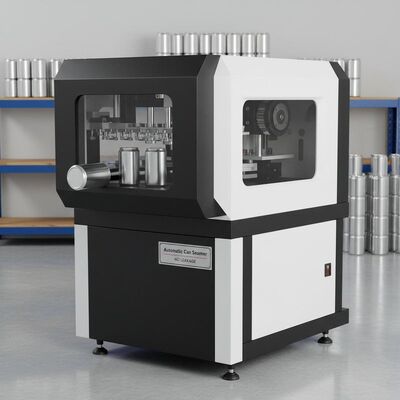 Suitable For Aluminum Cans Automatic Seamer Machine Black and White Seam No Leakage PET Plastic Cans Compatible Durable