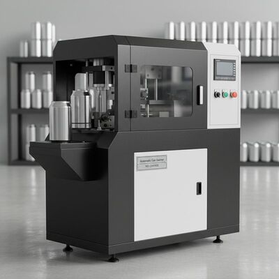 Suitable For Aluminum Cans Automatic Seamer Machine Black and White Seam No Leakage PET Plastic Cans Compatible Durable