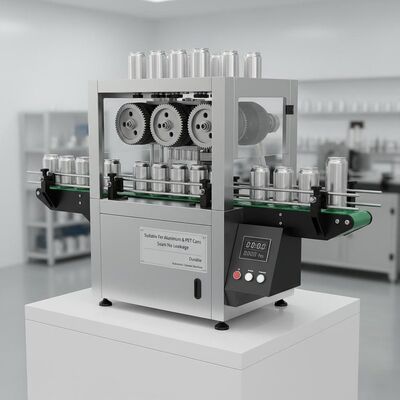 Suitable For Aluminum Cans Automatic Seamer Machine Black and White Seam No Leakage PET Plastic Cans Compatible Durable