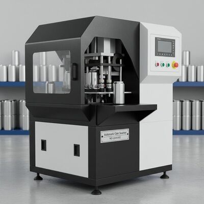Suitable For Aluminum Cans Automatic Seamer Machine Black and White Seam No Leakage PET Plastic Cans Compatible Durable