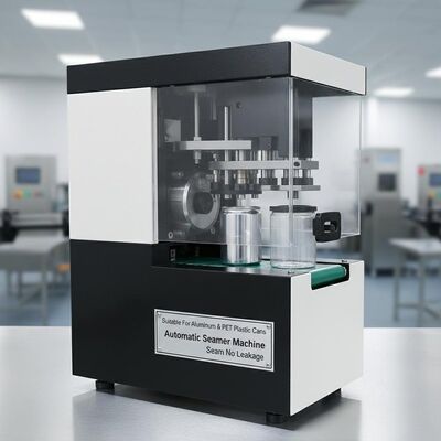 Suitable For Aluminum Cans Automatic Seamer Machine Black and White Seam No Leakage PET Plastic Cans Compatible Durable