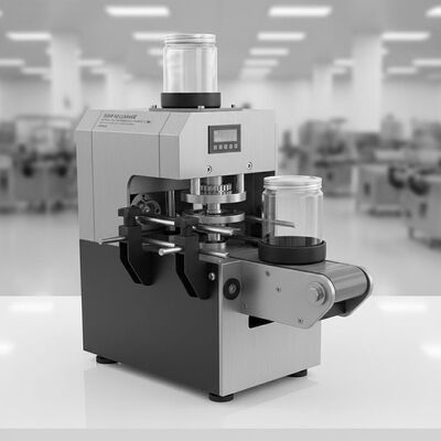 Suitable For Aluminum Cans Automatic Seamer Machine Black and White Seam No Leakage PET Plastic Cans Compatible Durable