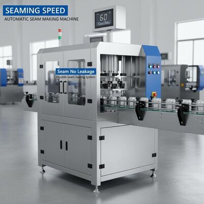 ShengMing SM-003YF 30-60 Cans Per Minute Automatic Seamer Machine with No Leakage Sealing System