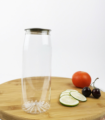 500ml Plastic Empty Container Bottles Flower Bottom Candy Bath Salts