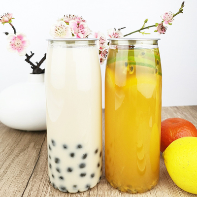 Food Grade Empty Plastic Bottles 500ml With Flower Bottom Candy Bath Salts