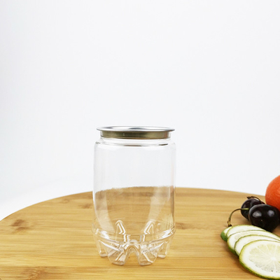 250ml Plastic Food Storage Cans w/ Snap Lid