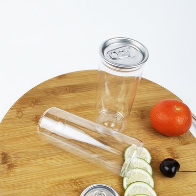 330ml Cylindrical Plastic Food Storage Cans For Storing Tea Milk