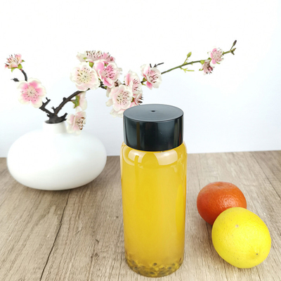 Milk Plastic Screw Cap Empty PET Jars With Caps 500ml Food Grade
