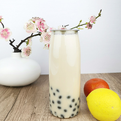 500ml Plastic Container Bottles With Flower Bottom Plastic PET Containers