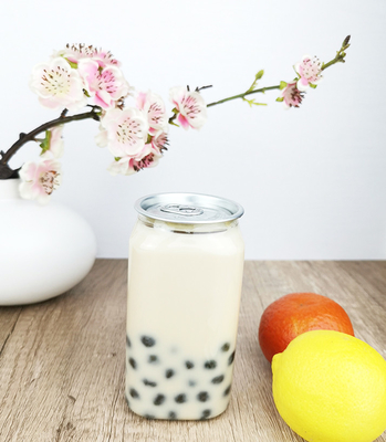 250ml Square Plastic Beverage Cans with Easy Pull Cover Food Water Beverage