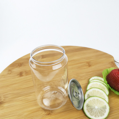 0.33 Liter Plastic Water Bottles Homemade Beverages With Easy Pull Cover