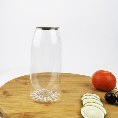1000ml Clear Plastic Container with Easy Pull Cover, Store Juices &amp; Drinks