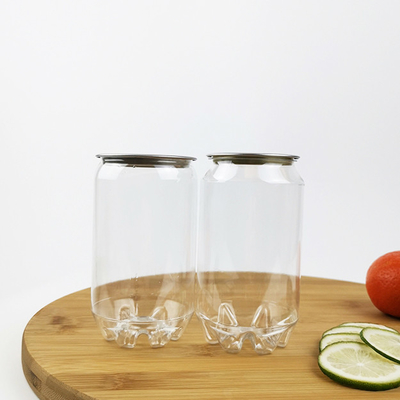 0.35L Plastic Storage Bottles Clear Plastic Containers With Snap Lid Sauces