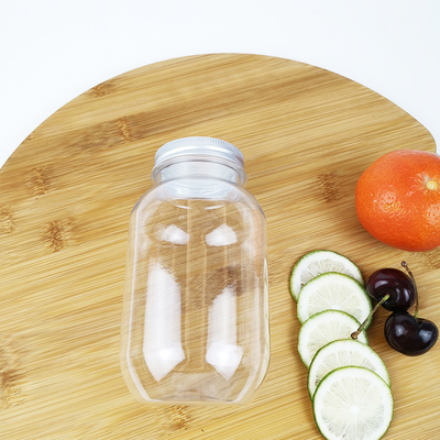 0.5 Liter Food Storage Cans With Caps Plastic Containers For Drinks Milk
