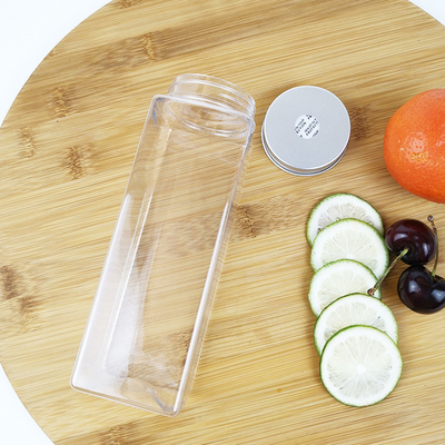 Leakproof Plastic Food Square Storage Cans for Beverages Water Juice