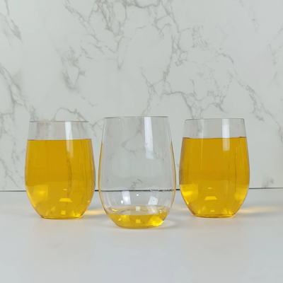 350ml Red Party Plastic Cups for Water, Juice, Coffee or Tea